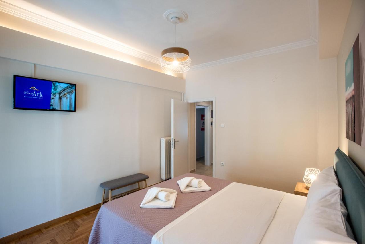 Ferienwohnung Blue Ark Wanderlust Athen Exterior foto